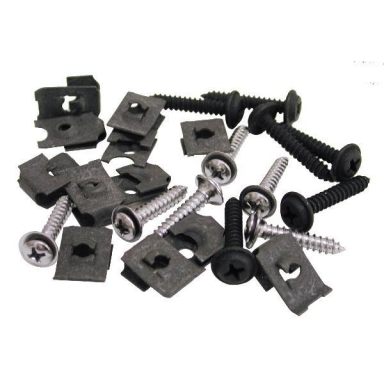 71-72 FRONT GRILL MOUNT SCREW & NUT SET