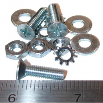 63-67 LICENSE LAMP MOUNT SCREW SET