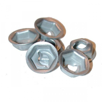 66-67 EXHAUST BEZEL NUT SET
