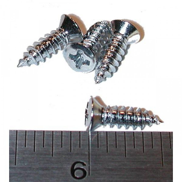 63L HEADLAMP BEZEL SCREW SET (BLACK)