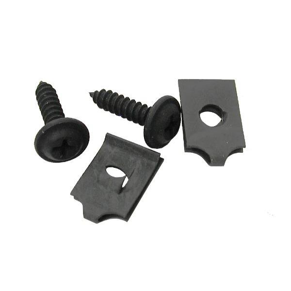 Genuine Mercedes-Benz / Smart License Plate Screw Set – 5 Pieces – OEM 0019904236