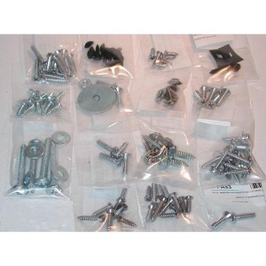 65-66 INTERIOR FASTENER SCREW KIT (CONV)