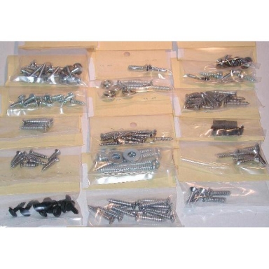 67 INTERIOR FASTENER SCREW KIT (COUPE)