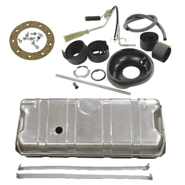 Fuel Tank Kit For 75-77 Corvette – With Sending Unit, Straps & Hardware, 348366