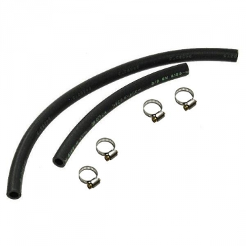 63-64E FUEL HOSE AT PUMP AND TANK W/CLAMPS