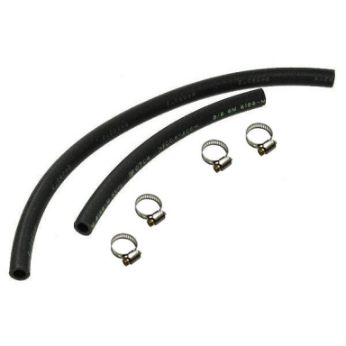 63-64E FUEL HOSE AT PUMP AND TANK W/CLAMPS