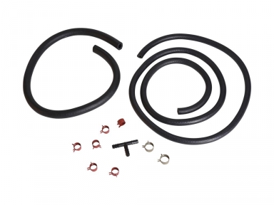 75-77 REAR FUEL AND RETURN LINE HOSE WITH CLAMPS