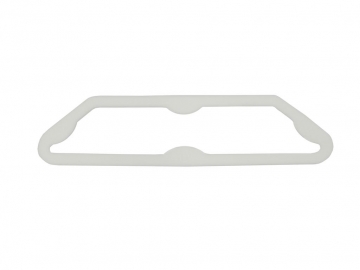61-67 LICENSE LAMP LENS GASKET (WHITE)