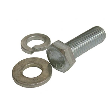 66-74 A/C BRACKET FRONT TOP PIVOT BOLT & WASHERS