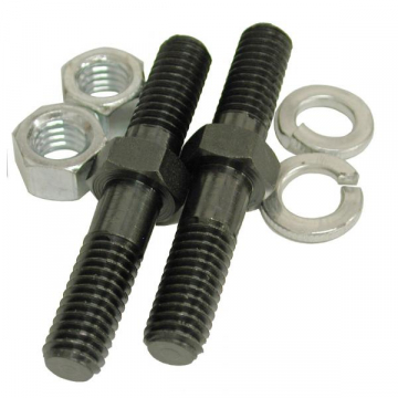 66-74 A/C BRACKET SIDE LOWER STUD, NUT & WASHER SE
