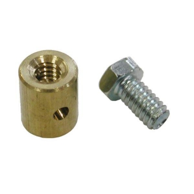 63-80 HOOD CABLE RETAINER & SCREW