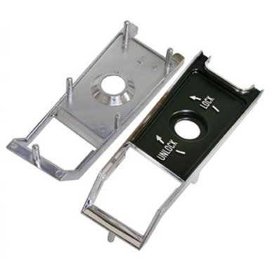 68-77 DOOR HANDLE LOCK BEZELS