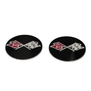 68-77 DOOR HANDLE EMBLEMS (PAIR)