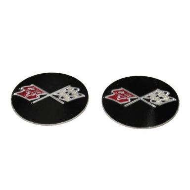 68-77 DOOR HANDLE EMBLEMS (PAIR)