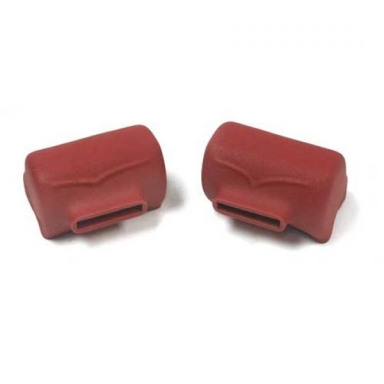 69E SEAT BELT RETRACTOR COVERS (RED)