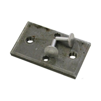 63-66 SEAT MOUNT PLATE REAR