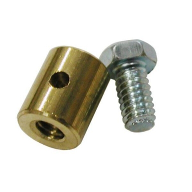 63-75 REAR DECK LID LATCH RETAINER & SCREW