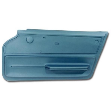 65-66 COUPE DOOR PANEL WITH UPPER SUPPORT (RH)