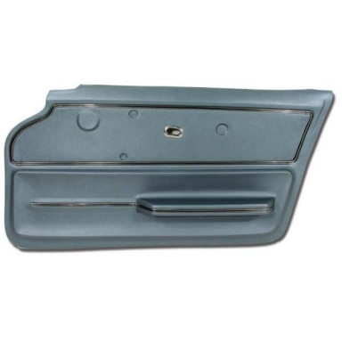 67 COUPE DOOR PANEL WITH SUPPORT & TRIM (RH)