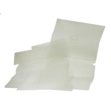 68-82 CLEAR VINYL FLOOR MATS (CROSSFLAG LOGO)