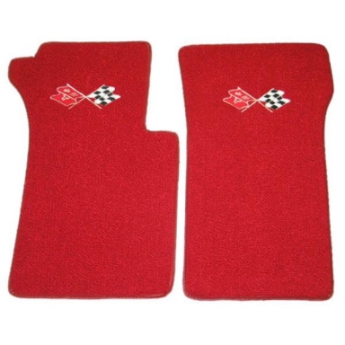 63-67 CARPET FLOOR MATS-LOOP CARPET (CROSSFLAG)