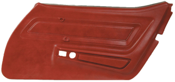 70-76 DOOR PANEL W/FELT (RH)