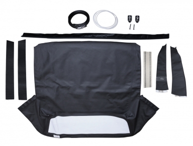 68-75 CONVERTIBLE TOP KIT (BLACK)