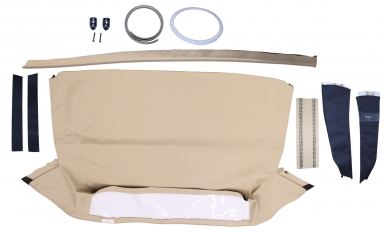 68-75 CONVERTIBLE TOP KIT (BEIGE)