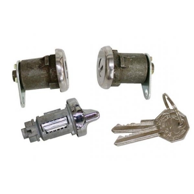 63-64 LOCK SET (IGNITION, DOOR)