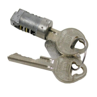 63-66 GLOVE BOX LOCK CYLINDER