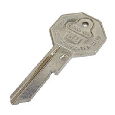 67 IGNITION & DOOR LOCK KEY BLANK-A