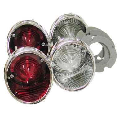 63-66 TAIL LAMP SET (WITH BACK-UPS)