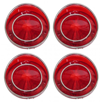 68 TAIL LAMP LENS SET