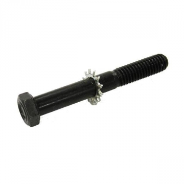 64-71 ALTENATOR BRACKET LONG BOLT & LOCK WASHER ST