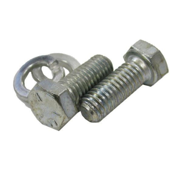 63 ALTERNATOR BRACKET BOLT & WASHER SET