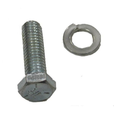 66-74 ALTERNATOR BRACE BOLT & WASHER (BB W/PS)