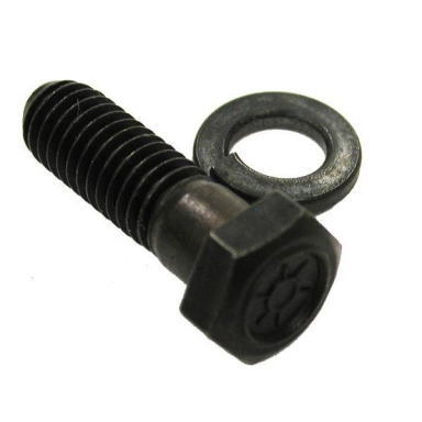 63-82 POWER STEERING VALVE CLAMP BOLT & WASHER