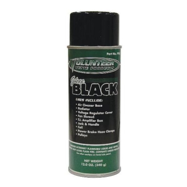 GLOSS BLACK SPRAY PAINT