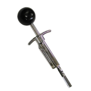 63 SHIFTER HANDLE (BLACK BALL) BOLT-ON