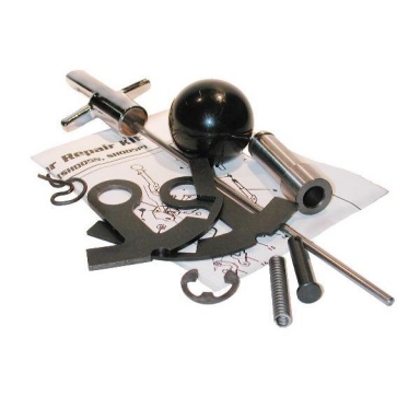 77-81 SHIFTER REPAIR KIT (MAJOR) BLACK CHROME BALL