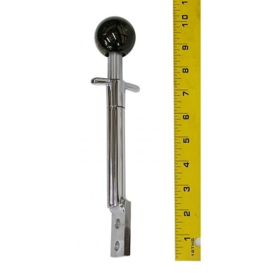 77-81 SHIFTER HANDLE (BOLT-ON) BLACK CHROME BALL