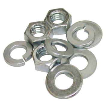 64-68 SHIFTER LINKAGE LEVER NUT & WASHER SET