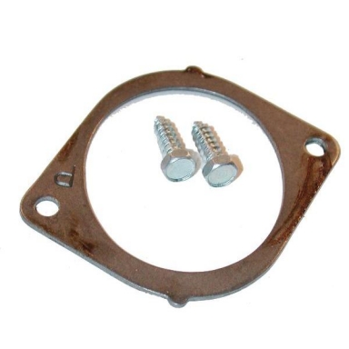63-65E CLUTCH ROD BOOT RETAINER WITH 2-SCREWS