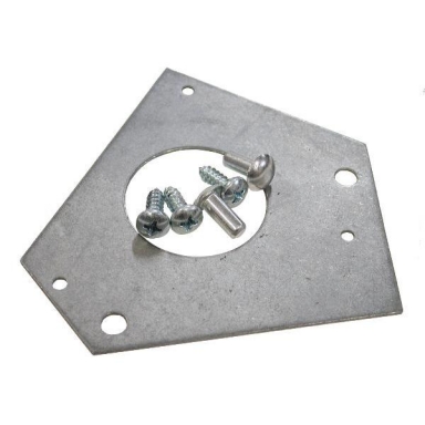 65L-67 CLUTCH PEDAL PUSH ROD BOOT RETAINER 3-SCREW