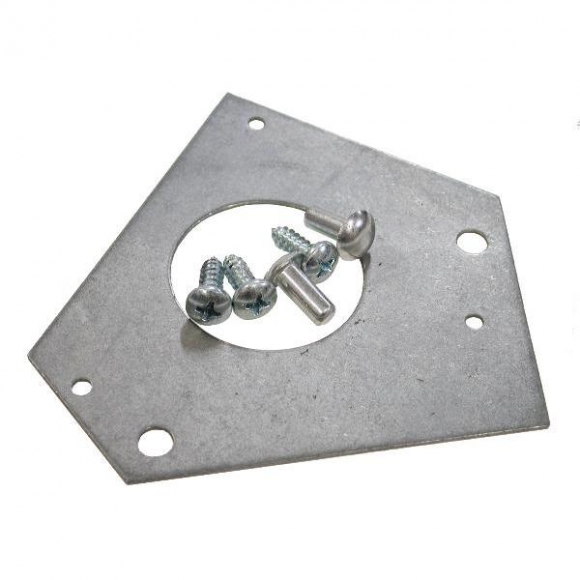 65L-67 CLUTCH PEDAL PUSH ROD BOOT RETAINER 3-SCREW