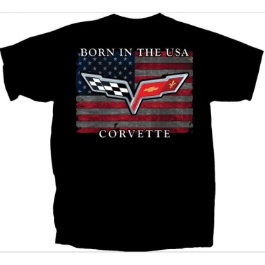 BORN IN THE USA - C6 CORVETTE (LARGE)