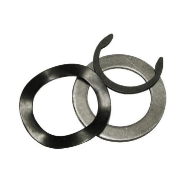 67 UPPER BEARING WAVE WASHER, THRUST WASHER & CLIP