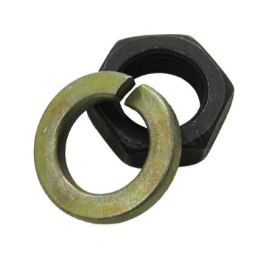 63-82 PITMAN ARM NUT & LOCK WASHER SET