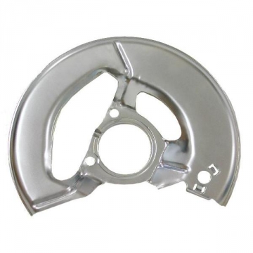 65-75 FRONT BRAKE SPLASH SHIELD (LH) SILVER