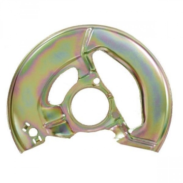 76-82 FRONT BRAKE SPLASH SHIELD (LH) GOLD